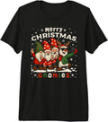 Merry Christmas Gnomies Funny Holiday Gnomes Outfit Gnome Premium Tri-Blend T-Shirt
