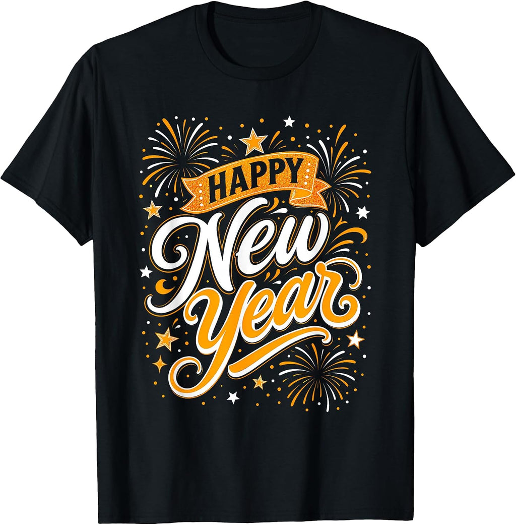 Happy New Year Fireworks Celebration New Year's Eve 2027 T-Shirt
