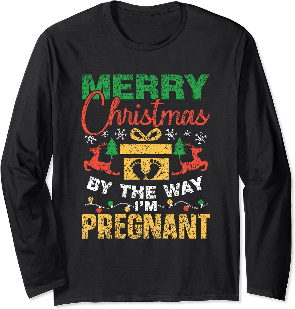 Christmas Pregnancy New Pregnant Announcing Women