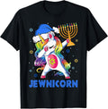 Jewnicorn Funny Hanukkah Unicorn Gift Tee