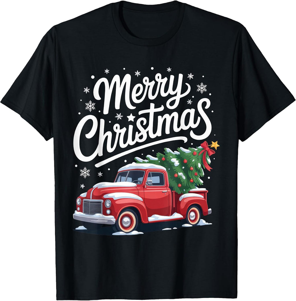 Merry Christmas Dad Funny Proud Holiday Cheerful Occasion T-Shirt