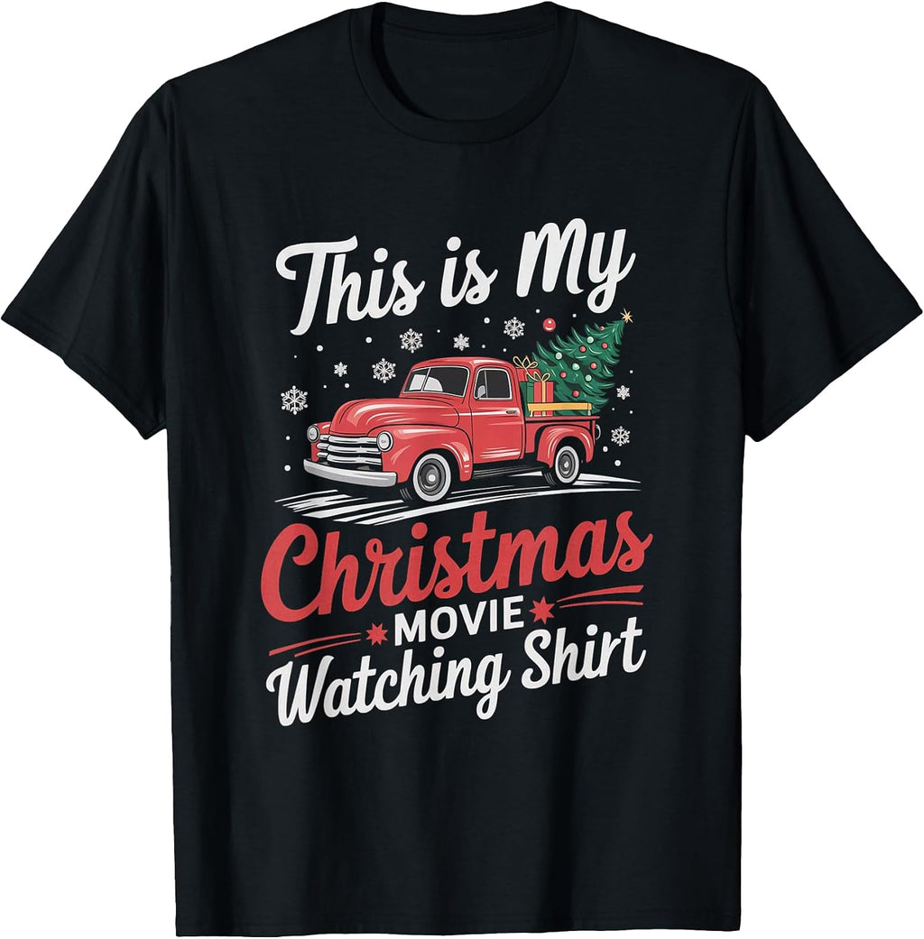 This Is My Christmas Movie Watching T-Shirt