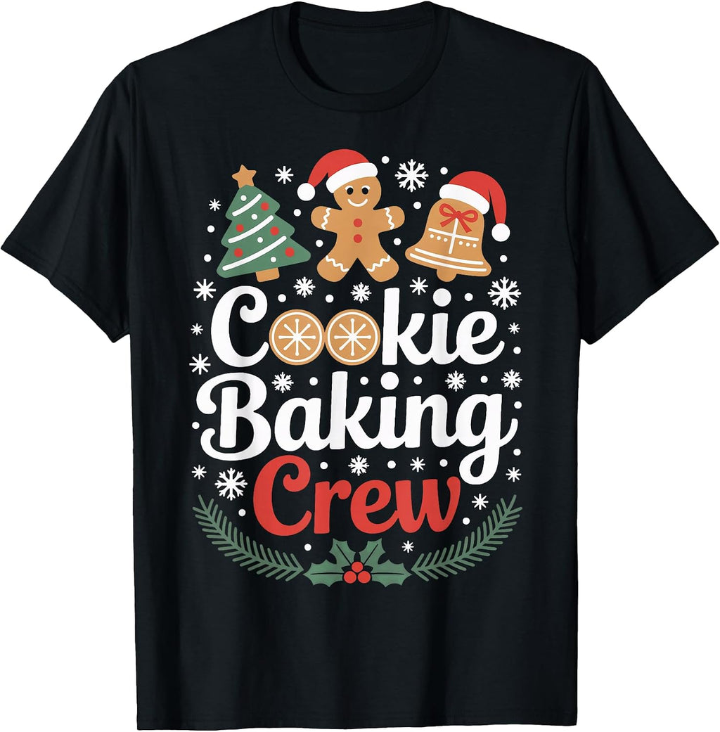 Christmas Cookie Baking Crew Holiday Baking Lovers T-Shirt