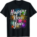 New Years Eve Party Supplies NYE Matching Happy New Year T-Shirt