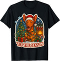 Tis The Season Pharaoh Hound Dog Merry Christmas Mom Dad Fun T-Shirt