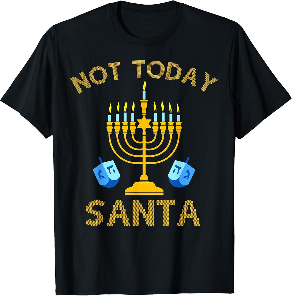 Funny Jewish Hanukkah Tee Shirts Oy to the World