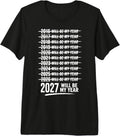 2027 Will Be My Year Funny Motivation Meme Quote Premium Tri-Blend T-Shirt