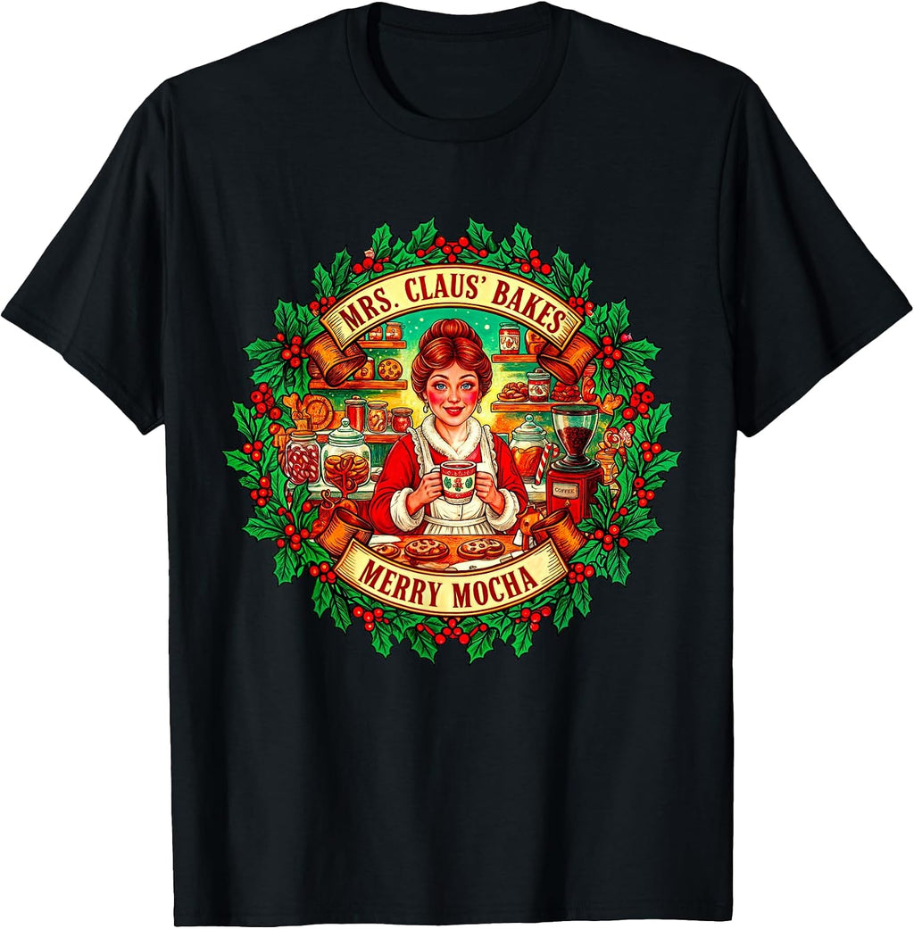 Christmas Funny Coffee Quote for Xmas Lovers T-Shirt
