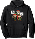 Funny 67 Christmas Meme for Santa Fans Pullover Hoodie