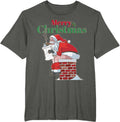 Funny Santa Pooping Down Chimney Christmas Gifts
