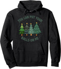 Funny Christmas Tree Joke Sarcastic Adult Humor Pullover Hoodie