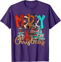 Merry Christmas Tree Western Matching Family