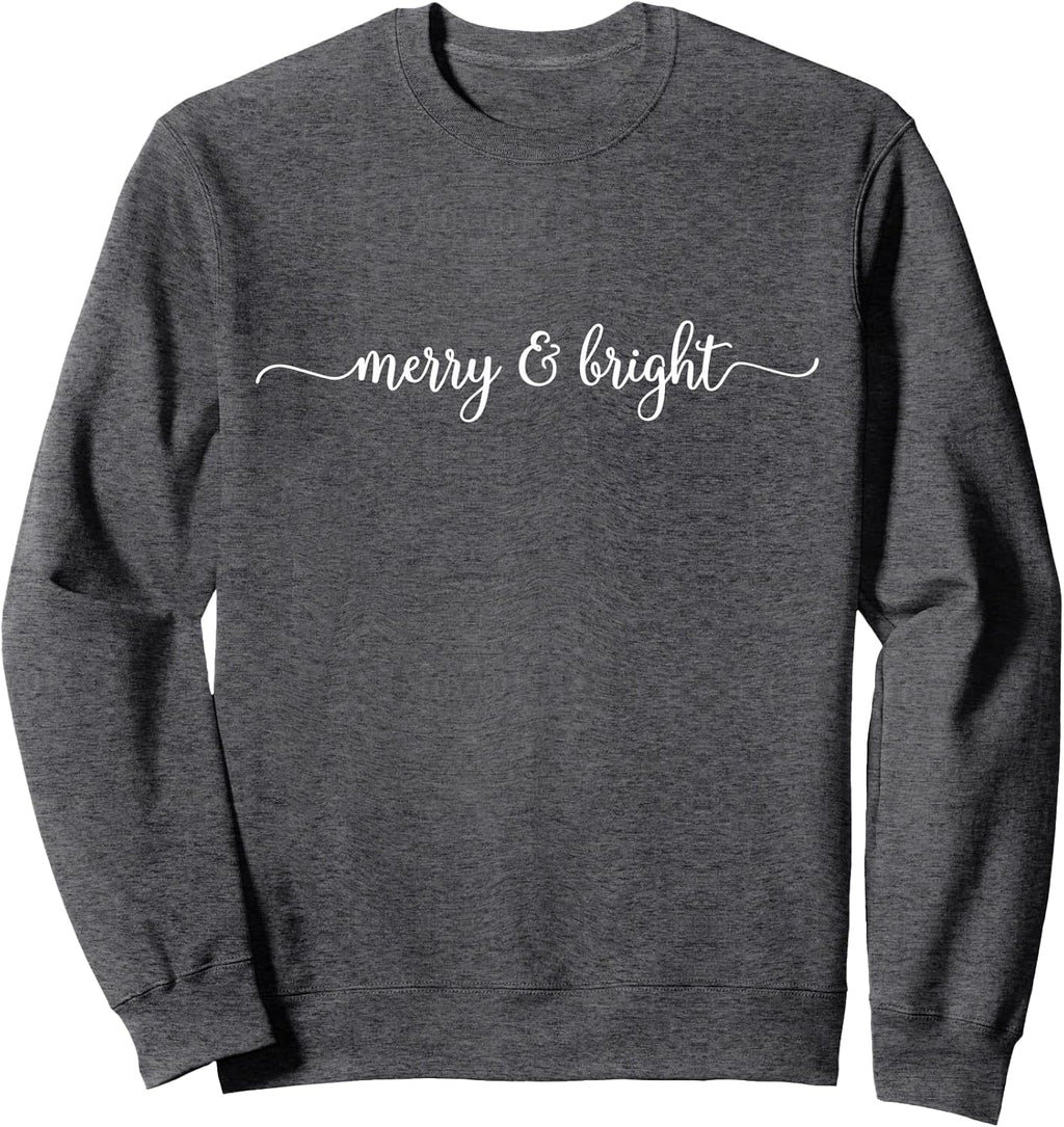 Merry And Bright Cute Family Christmas Vacation Sweatshirt