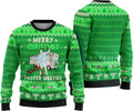 Leg Lamp Christmas Sweater Women - Star Santalorian Ugly Sweaters Men - National Snarky Xmas Sweater