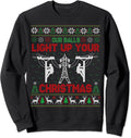 Funny Lineman Christmas Shirts