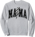 Mama Lightning Bolt Checkered Mother's Day
