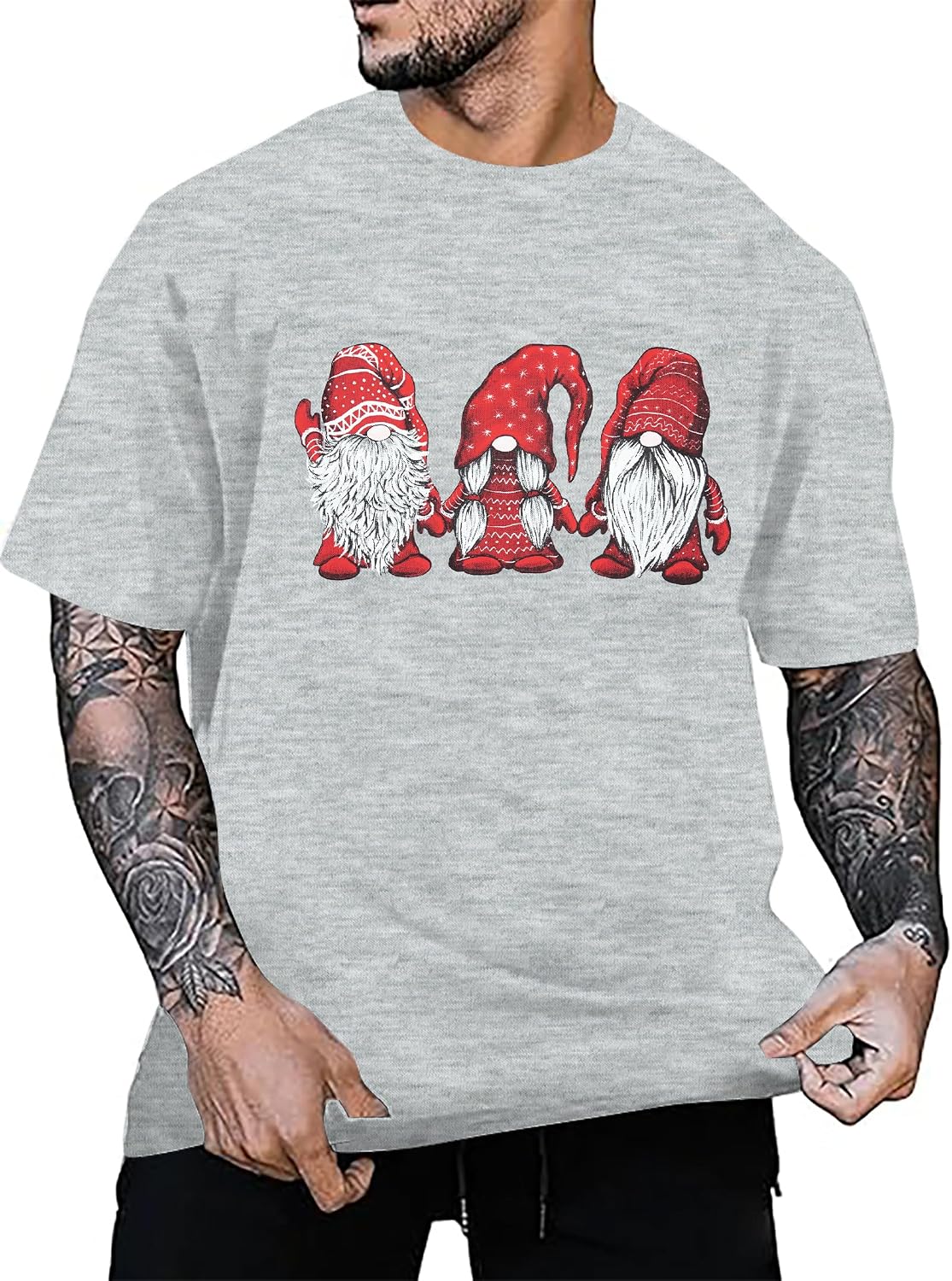 Merry Christmas Tshirt for Men Christmas Tree Shirt Xmas Graphic