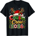 Cousin Crew 2026 Christmas Lights Family Matching Pajamas T-Shirt
