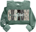 Custom Grandma Sweatshirt with Kids Name on Sleeve, Mom Gifts, Custom Mama Sweatshirt, Christmas Shirts