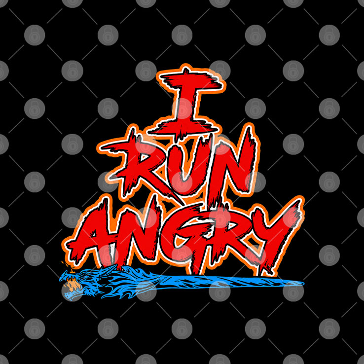 Angry Runs 2026 Tour I Run Angry T Shirt