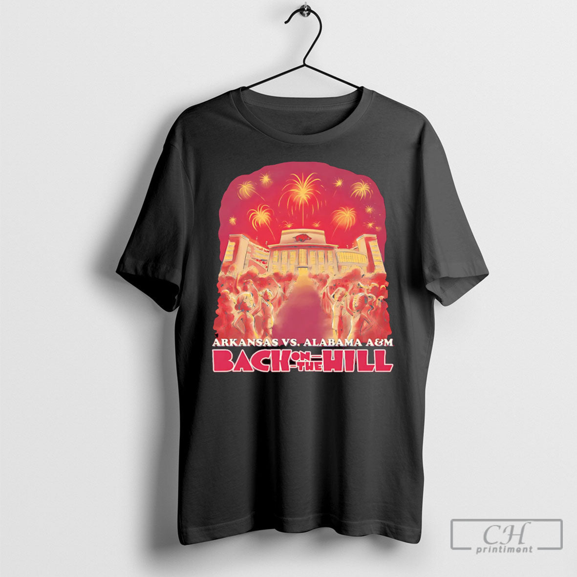 Arkansas Vs Alabama Am Game Day 2025 Back On The Hill Shirt Unisex