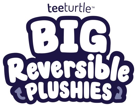 TeeTurtle Big Reversible Triceratops & Stego Plushie Unisex