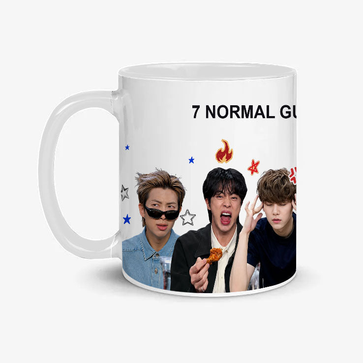 BTS 7 Normal Guys From Korea Mug
