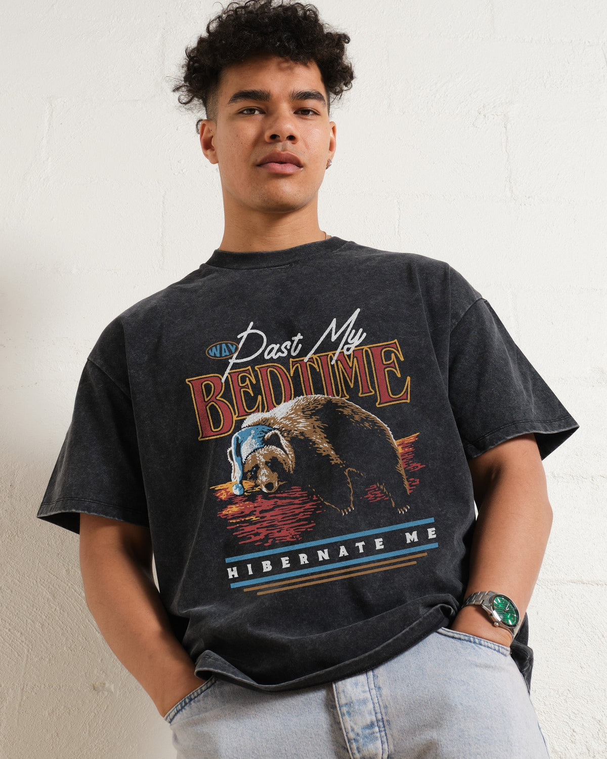 Way Past My Bedtime Oversized Tee Unisex