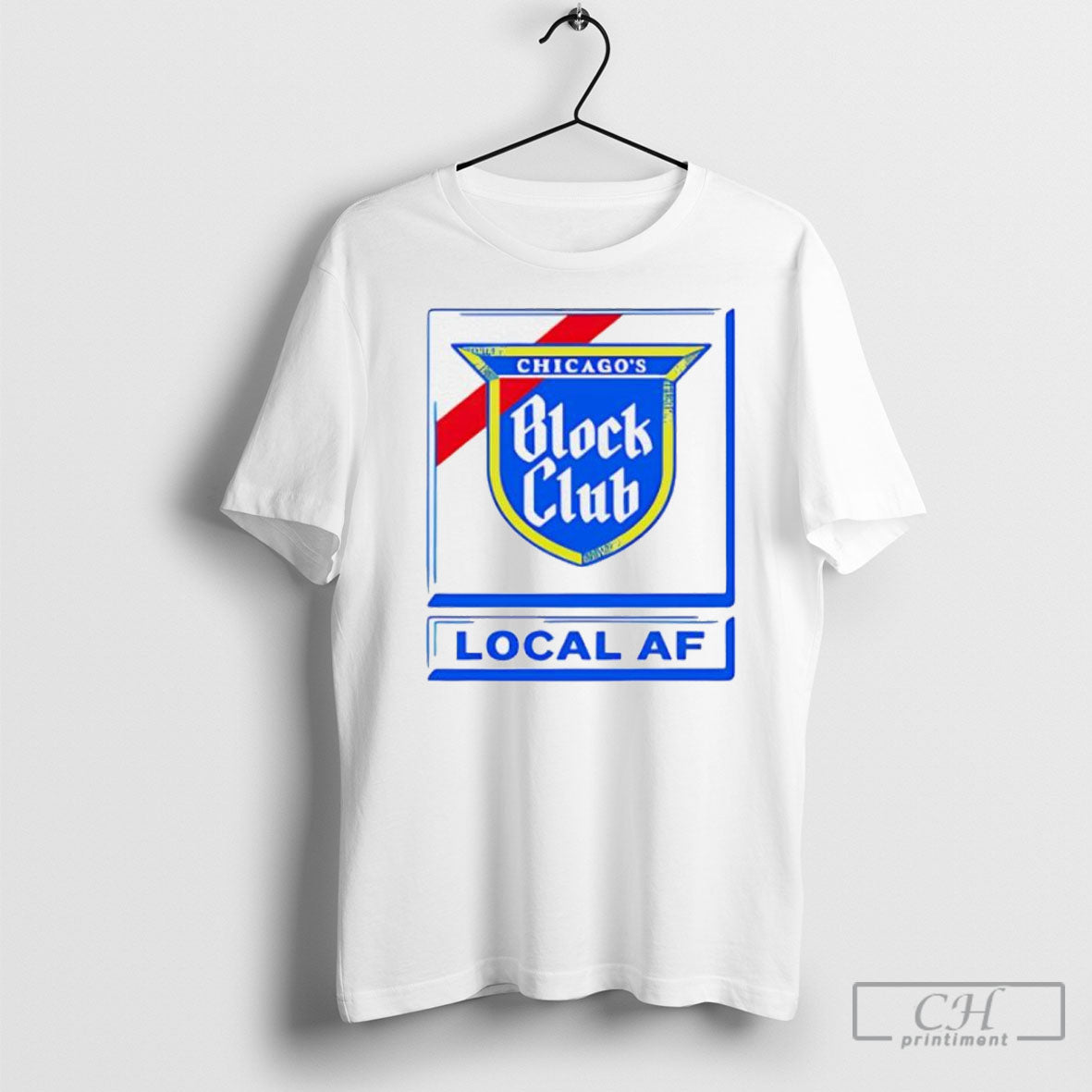 Block Club Local Af Logo Shirts Unisex