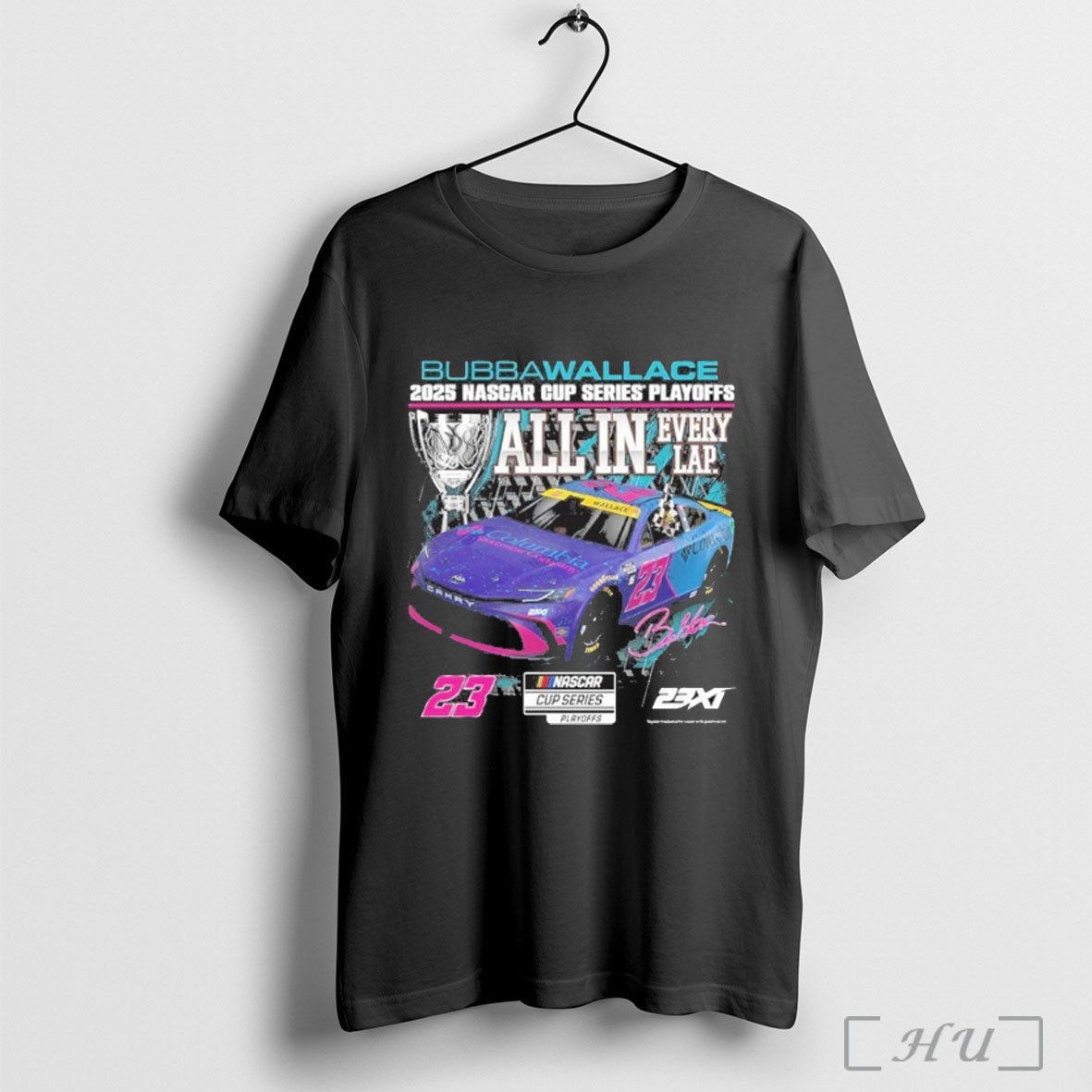 Bubba Wallace 2025 Nascar Cup Series Playoffs Columbia T Shirt Unisex