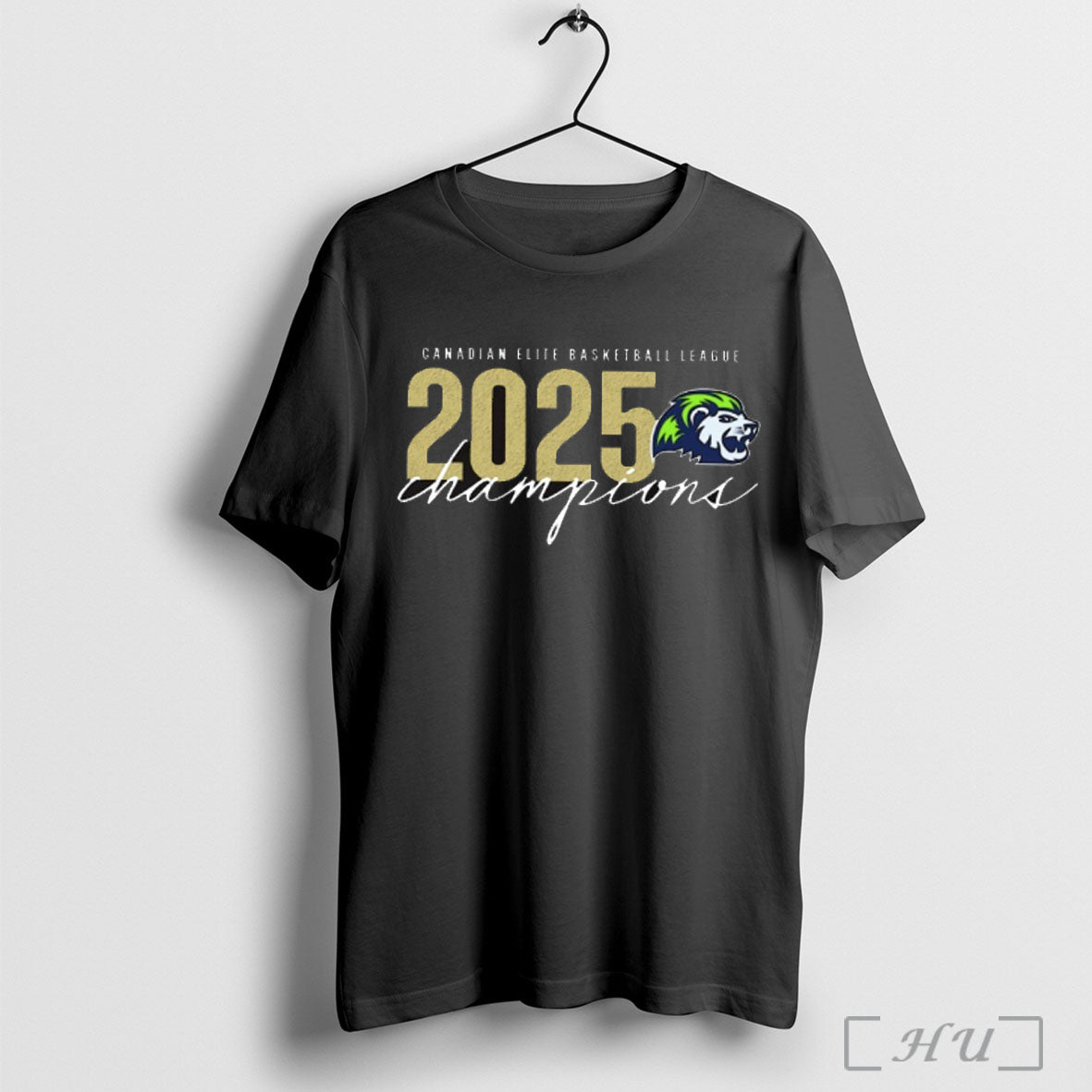 Canadian Elite Basketball League 2025 River Lions Champions T Shirt Unisex