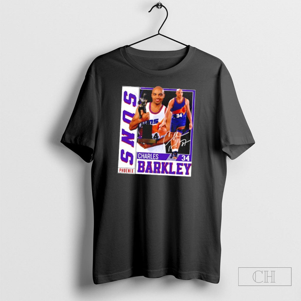 Charles Barkley Phoenix Suns The Chuck Basketball Legend Signature Shirt Unisex