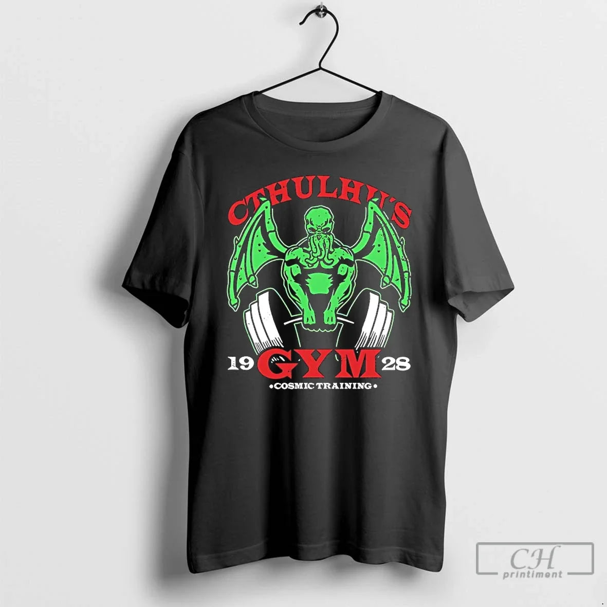 Classic Cthulhu Gym Cosmic Training Academy 1928 Vintage Unisex