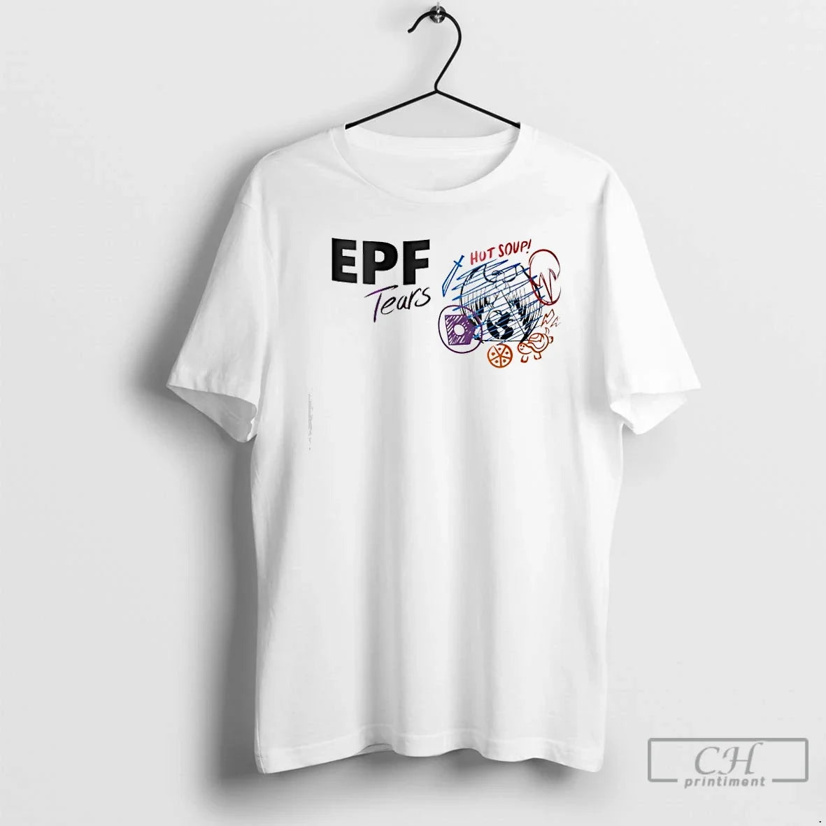 Classic Epf Tears Hot Soup Doodle Art Unisex