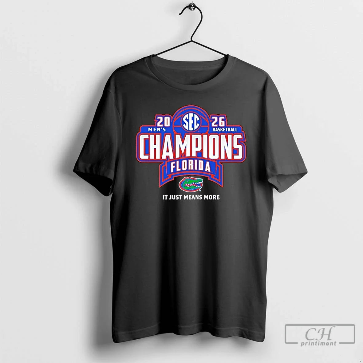 Classic Florida Gators 2026 Sec Mens Basketball Regular Season Champions Unisex