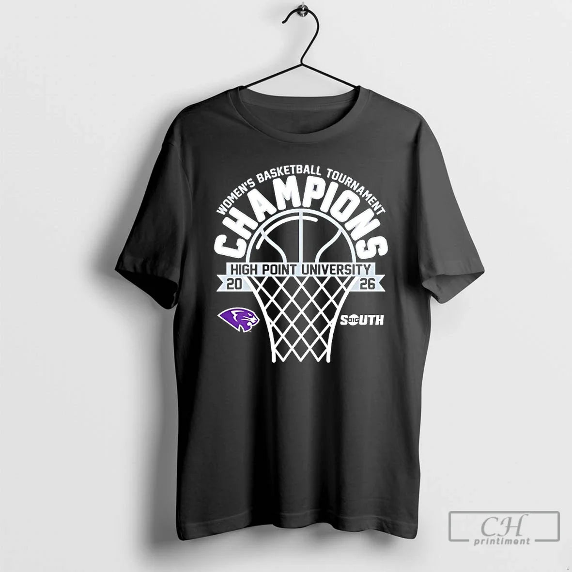 Classic High Point University 2026 Big South Womens Basketball Tournament Champions Unisex