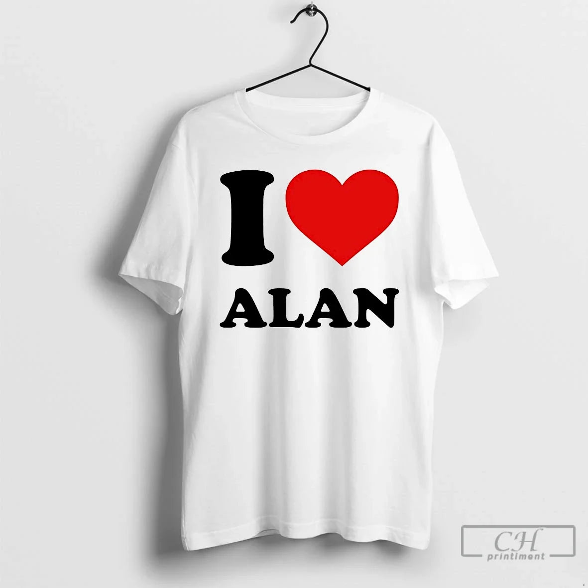 Classic I Love Alan Unisex