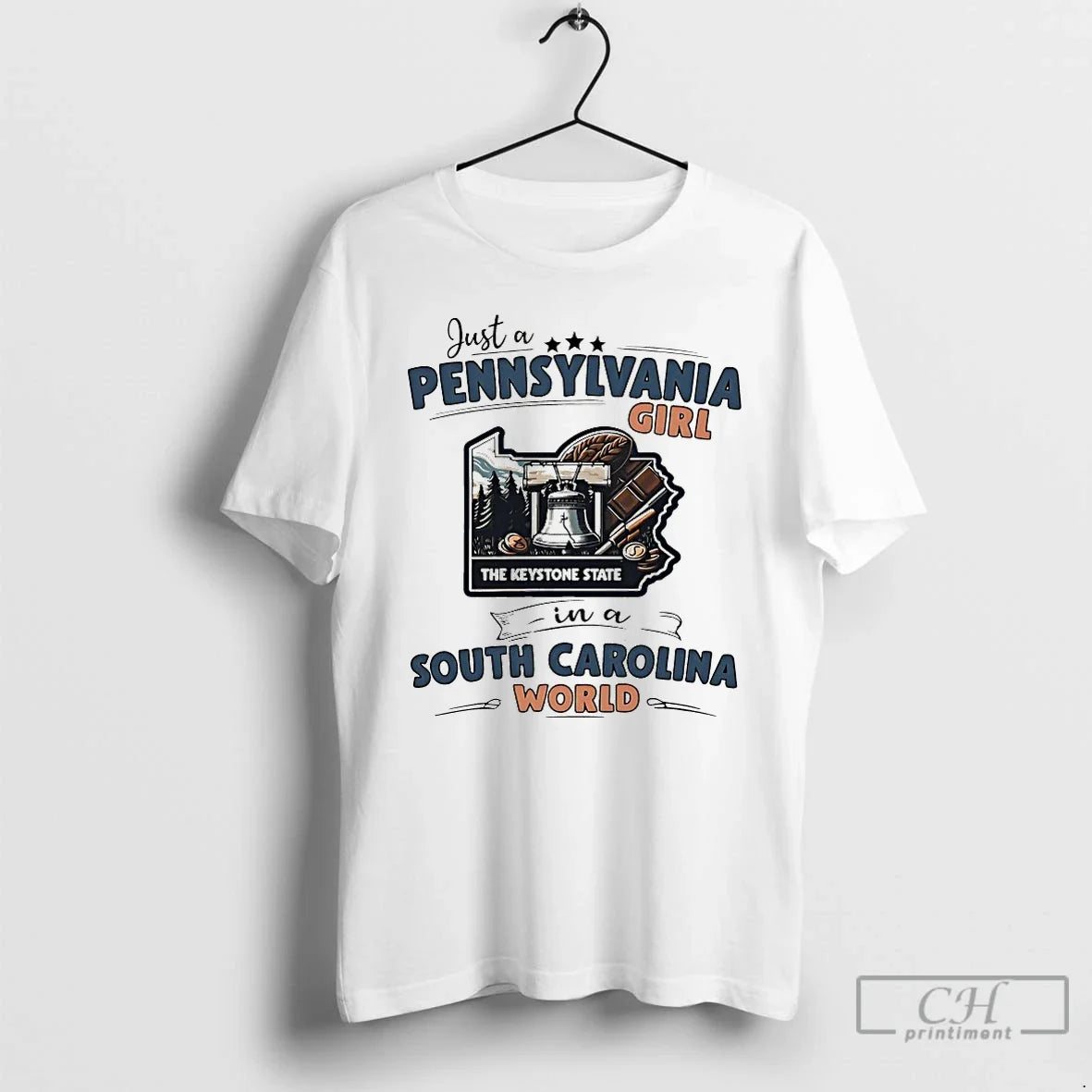 Classic Just A Pennsylvania Girl In A South Carolina World Unisex