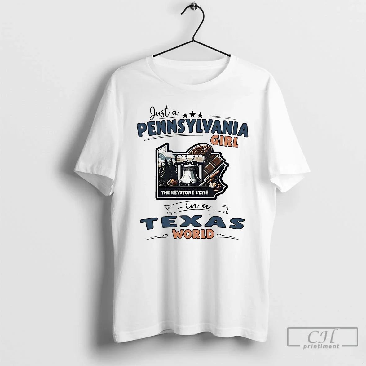 Classic Just A Pennsylvania Girl In A Texas World Unisex