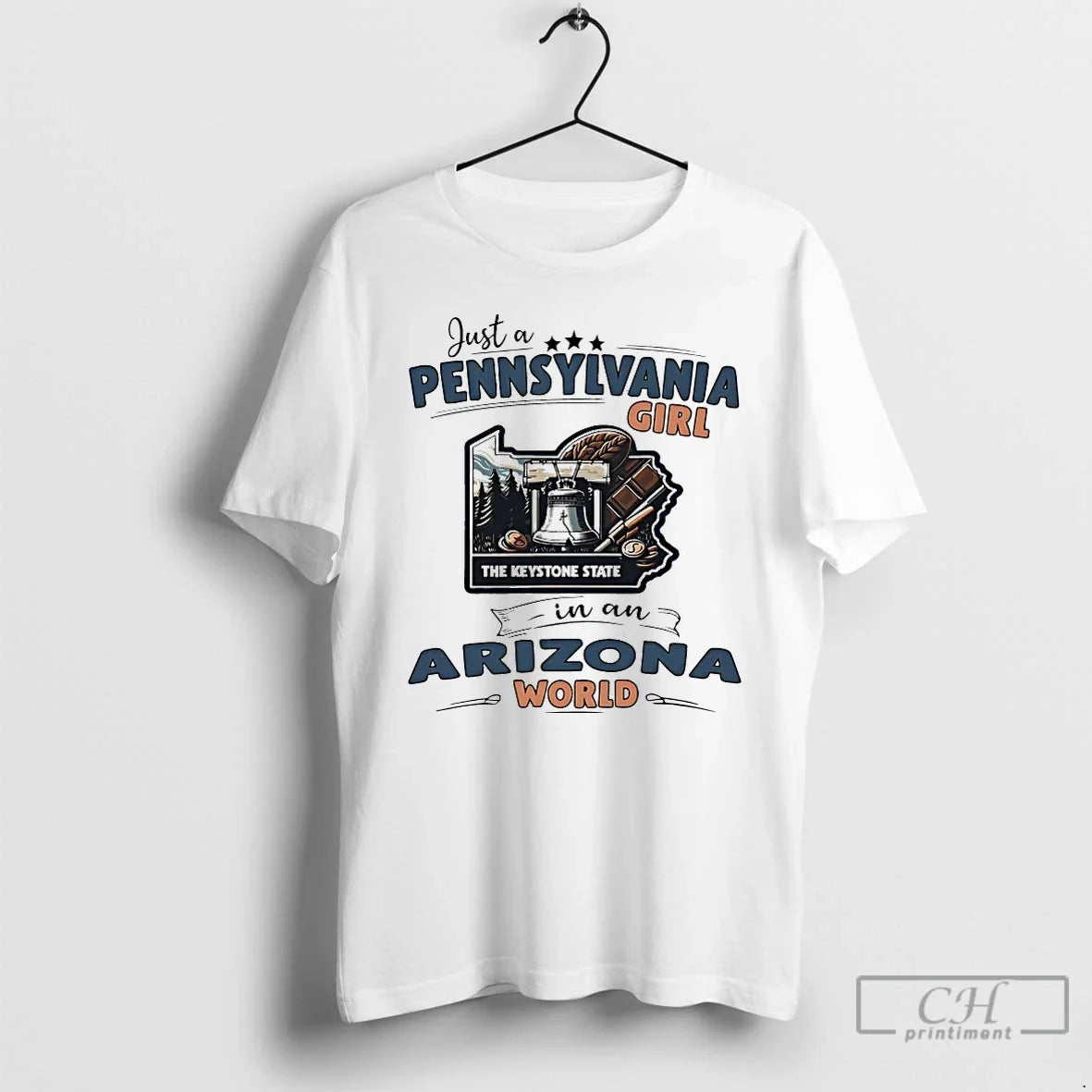 Classic Just A Pennsylvania Girl In An Arizona World Unisex