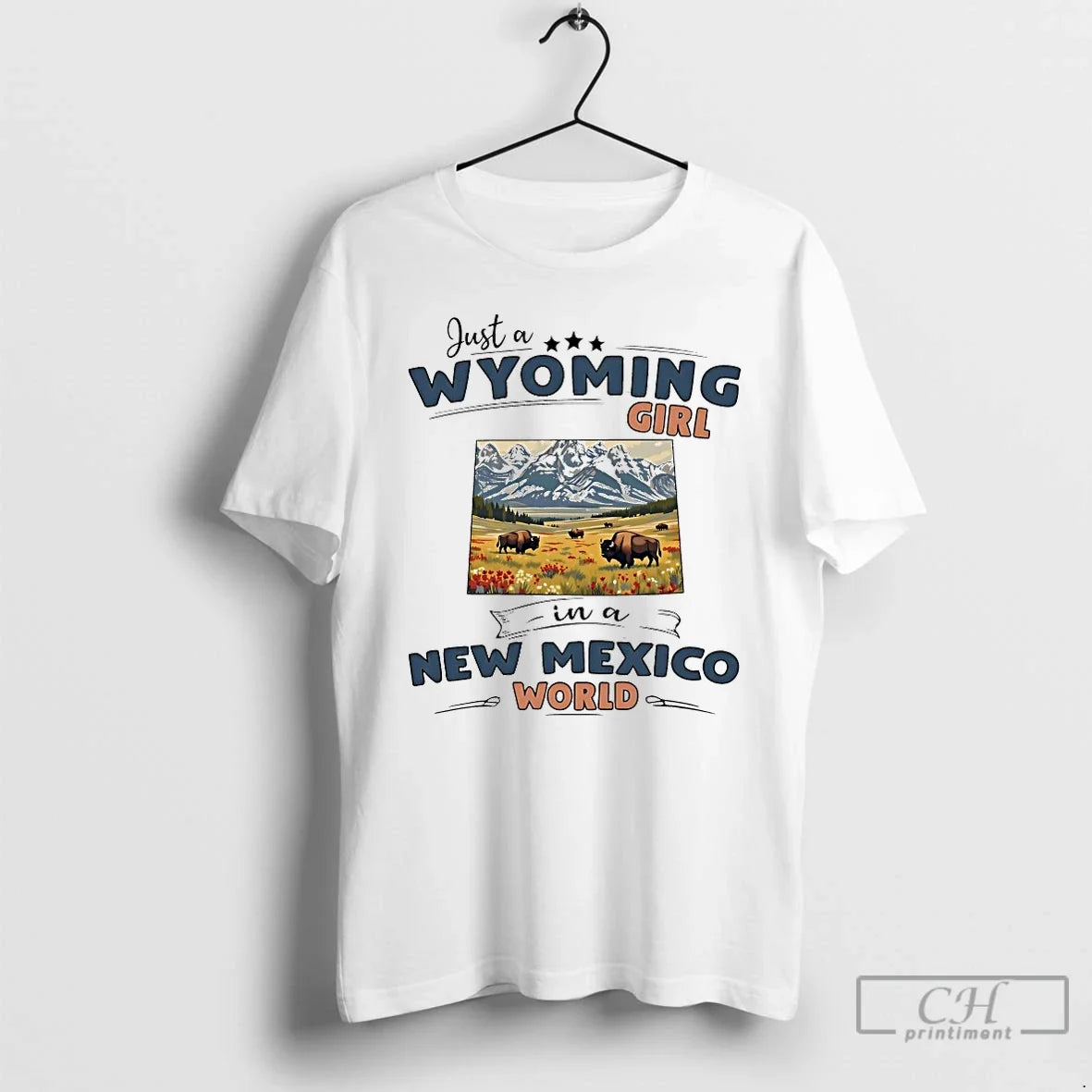 Classic Just A Wyoming Girl In A Mexico World Unisex