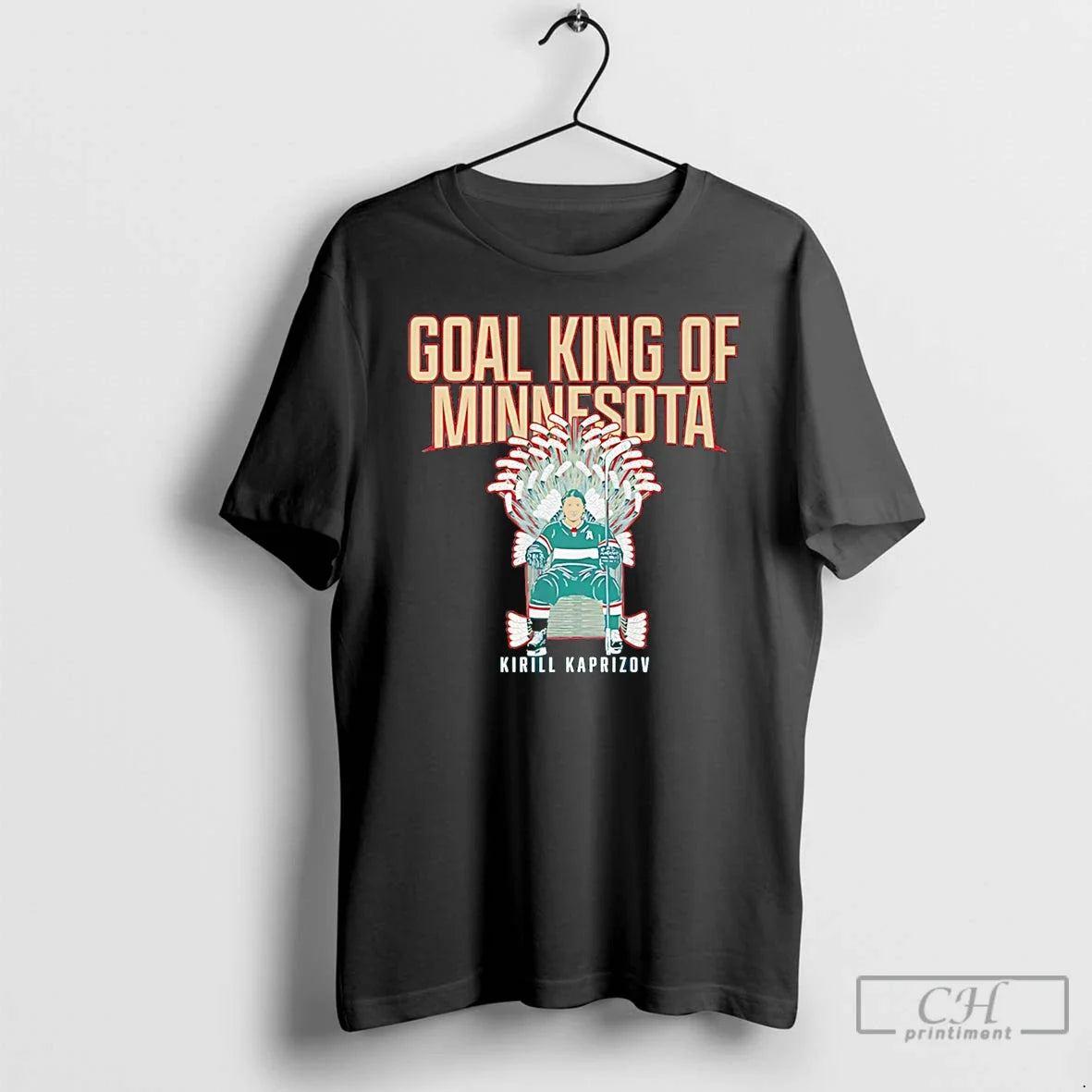 Classic Kirill Kaprizov Minnesota Wild Goal King Of Minnesota Unisex