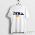 Classic Michigan Wolverines Lock It In Logo Unisex