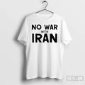 Classic No War With Iran 2026 Unisex
