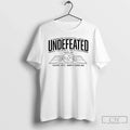 Classic North Carolina Tar Heels Undefeated At The Dean E Smith Center T Shirts Sweater Unisex