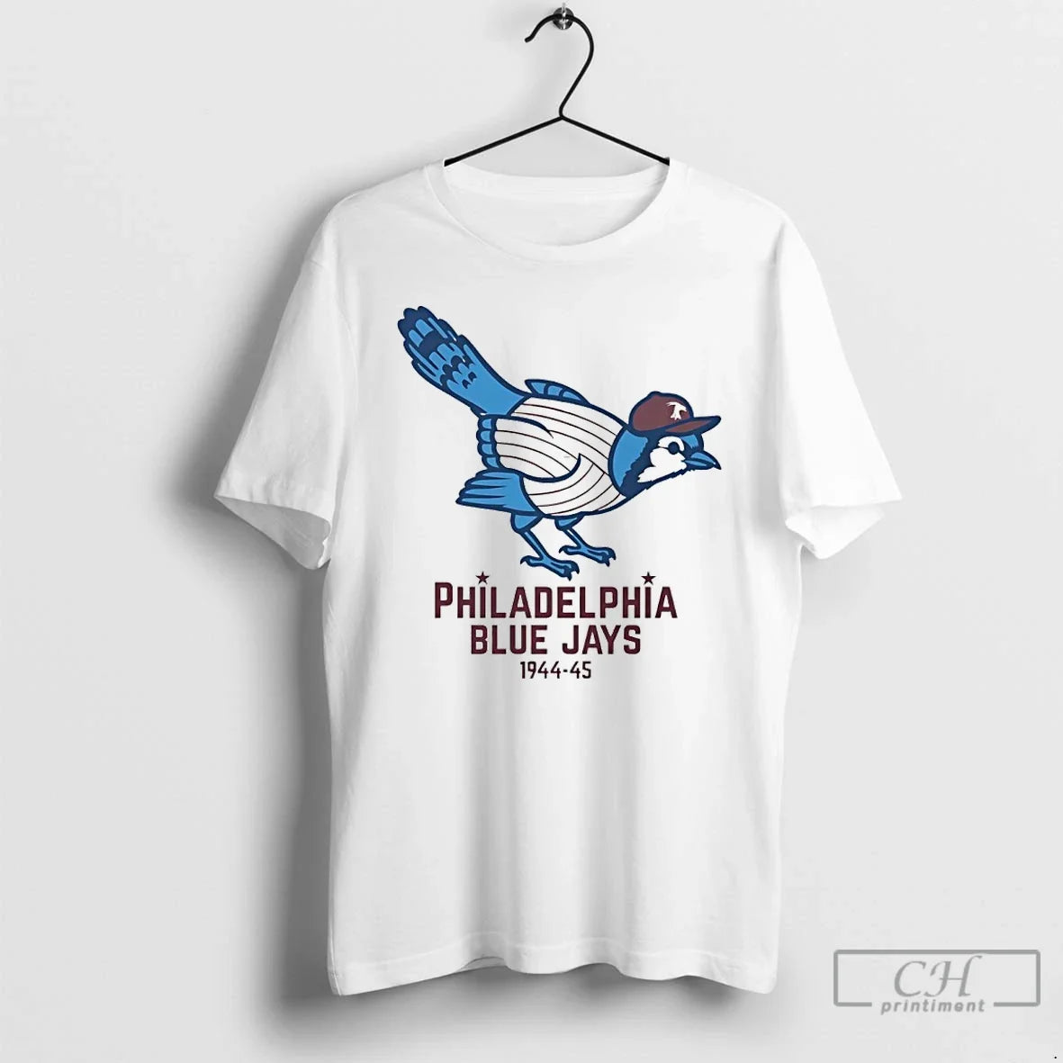 Classic Philadelphia Blue Jays 44 45 Bella Unisex