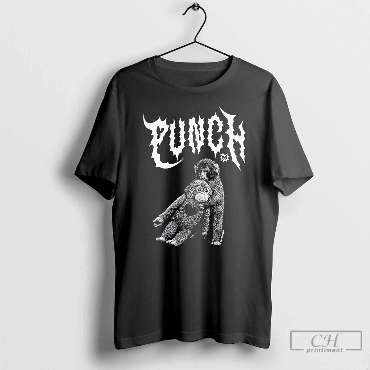 Classic Punch The Moneky Graphic Vintage Unisex