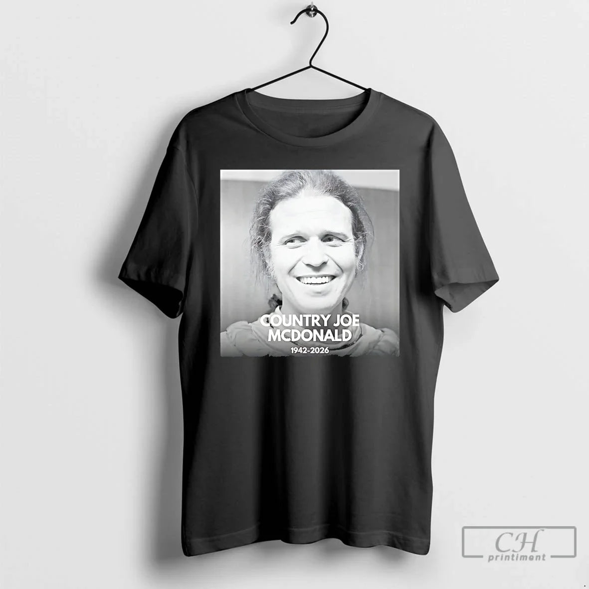 Classic R I P Joseph Country Joe Mcdonald Unisex