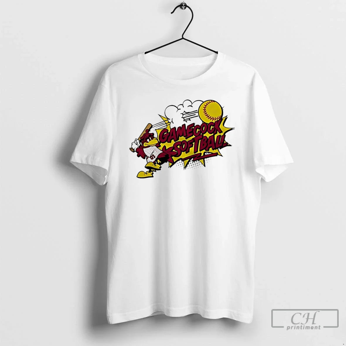 Classic South Carolina Gamecocks Softball Unisex