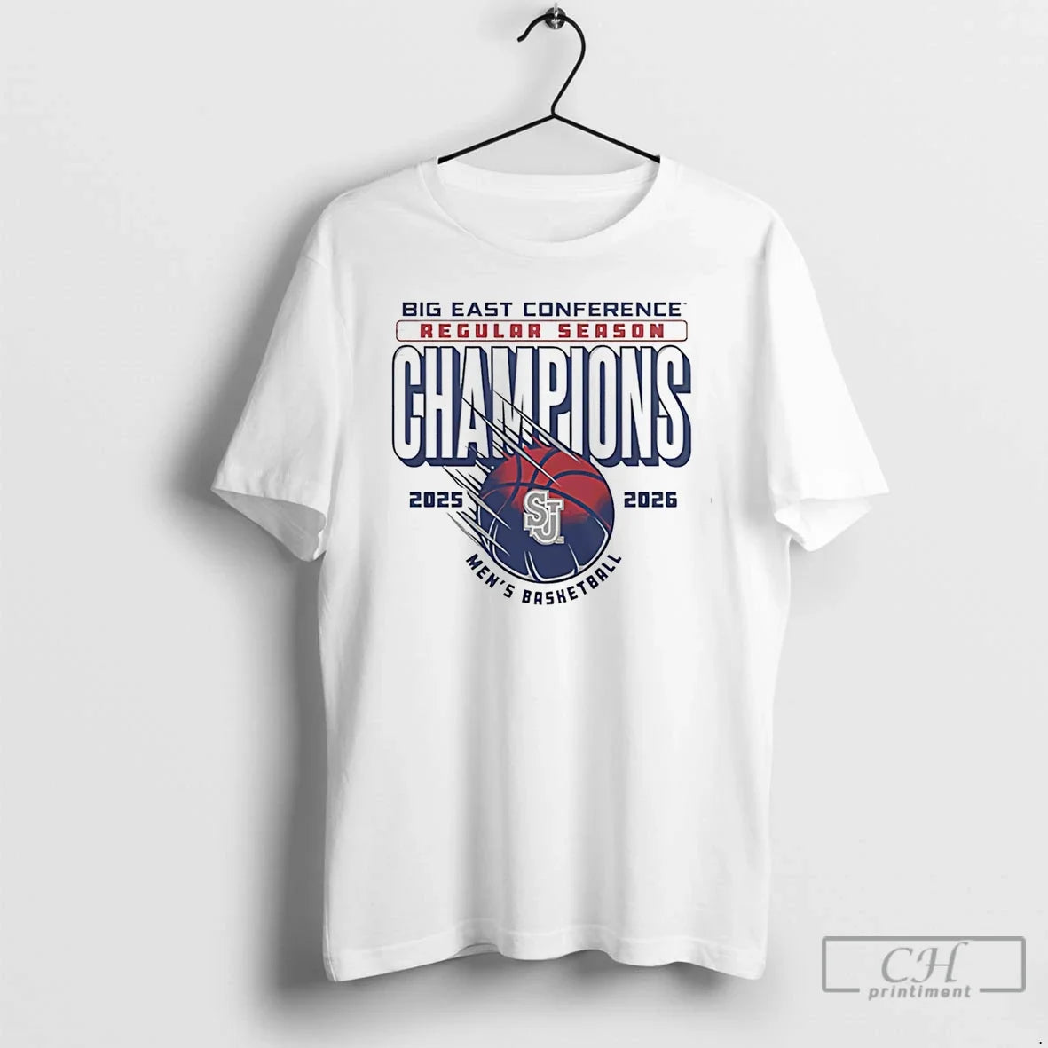 Classic St Johns Mens Basketball Back To Back Big East Regular Season Champions T Shirts Unisex